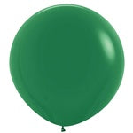 24" Latex Balloon  - Sempertex 60cm Fashion Forest Green