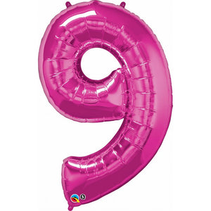 Foil Balloon Megaloon - 9 Pink