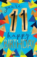 Gift Card - 11th Happy Birthday