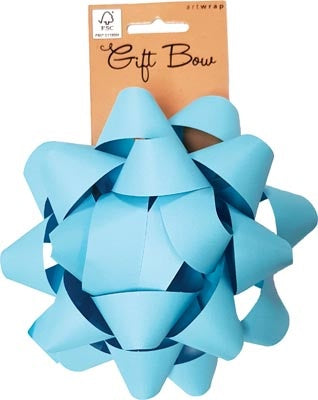Gift Bow - Paper Light Blue