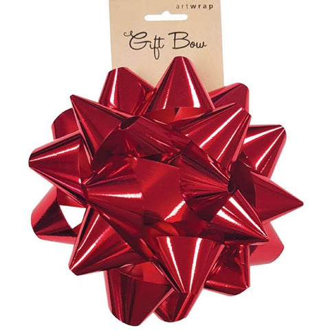 Gift Bow - Metallic Large Assorted Gold/ Silver/ Red /White