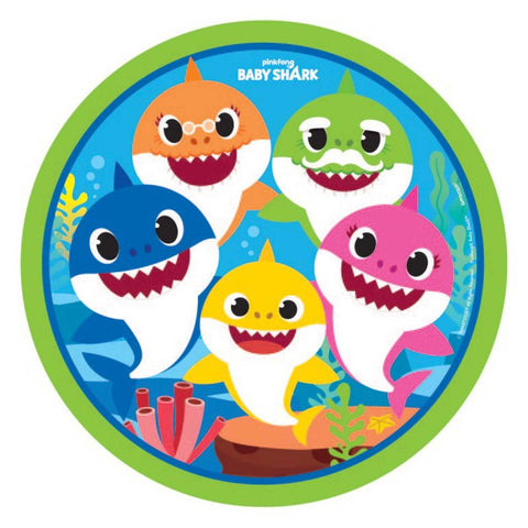 Paper Plate - "Baby Shark Dinner Plates