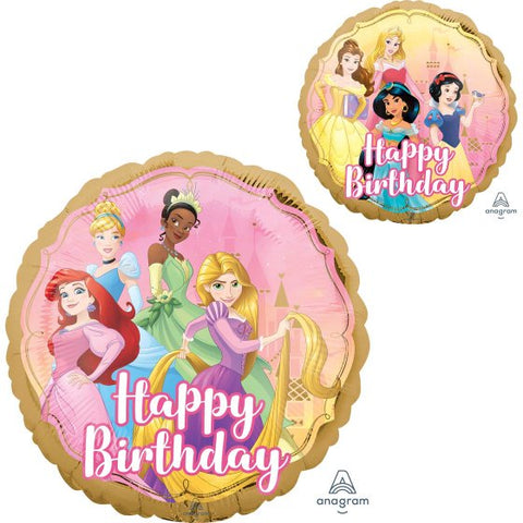 Foil Balloon 18'' - Standard HX Disney Once Upon A Time Happy Birthday S60