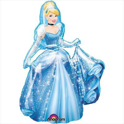 Foil Balloon Air Walker - Disney Princess Cinderella