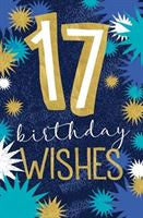 Gift Card - 17 Birthday Wishes