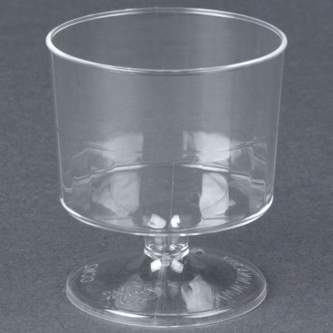 Cups - Wine Goblet 170ml Clear 10Pk