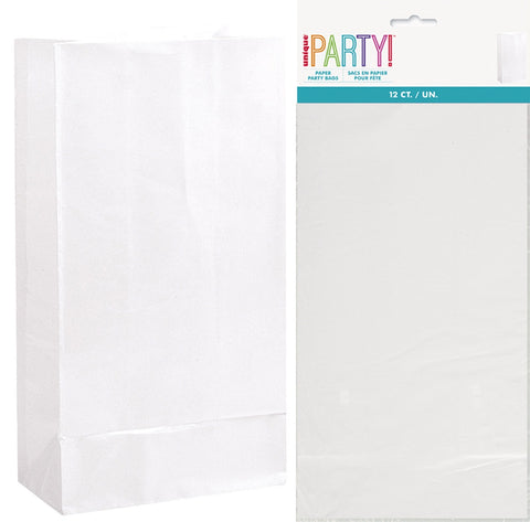 Loot Bags - White Paper Bag