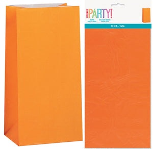 Loot Bags - Orange Paper