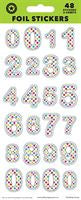 Stickers - Foil Spotty Numbers