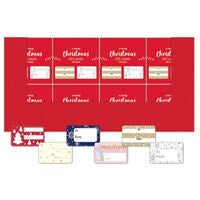 Christmas Lables - Christmas Label Gift Roll Pack of 150