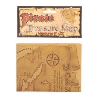Treasure Map - Pirate Secret Treasure Map