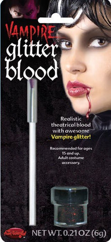 Blood - Vampire Glitter Blood with Brush