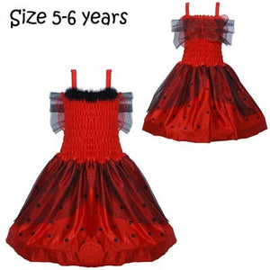 Costume - Deluxe Lady Bug Dress w/Wings