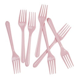 Plastic Forks - FS Fork Classic Pink 20pk