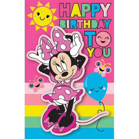 Birthday Card - Disney Minnie