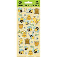 Stickers - Glitter Bees