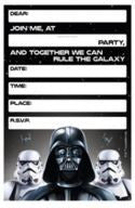 Invites - Star Wars Classic Invitation Pk 8