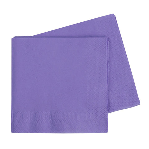 lunch napkin - Lilac 2 Ply Pk40