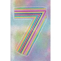 Birthday Card - Rainbow 7