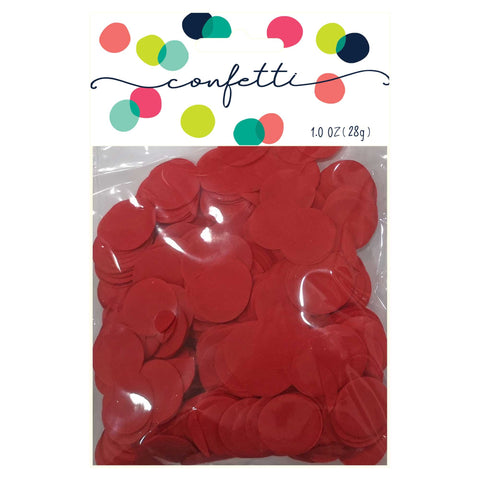 Paper Confetti - Red Tissue Confetti 28g
