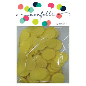 Paper Confetti - Yellow Tissue Confetti 28g