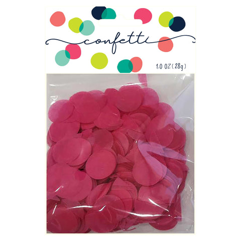 Paper Confetti - Hot Pink Tissue Confetti 28g