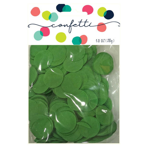 Paper Confetti -  Dark Green Tissue Confetti 28g