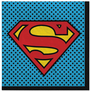 Lunch Napkins - Justice League Heroes Unite Superman