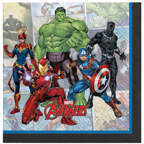 Lunch Napkins - Marvel Avengers Powers Unite Lunch Napkins