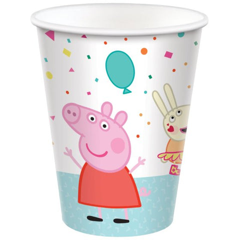 Paper Cups - Peppa Pig Confetti Party 266ml