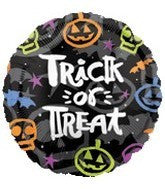 Foil Balloon 18" - Trick or Treat