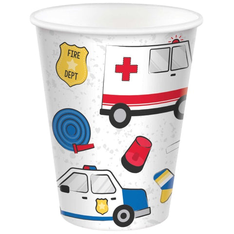 Paper Cups - First Responders 9oz / 266ml