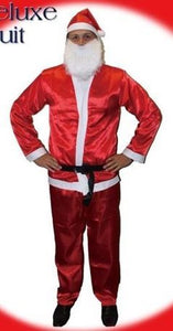 Costume - Satin Look Santa Suit (Adult)