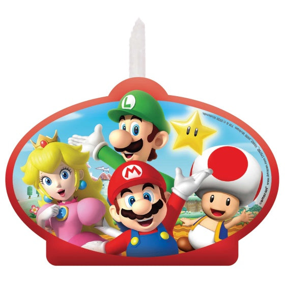 Birthday Candle - Super Mario Brothers Candle