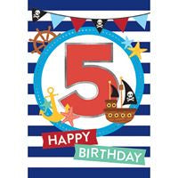 Birthday Card - Happy Birthday 5
