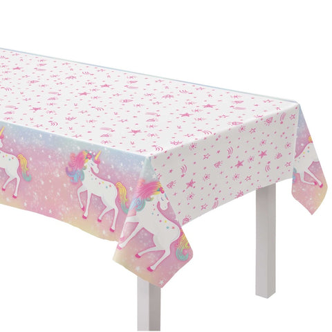 Table Cover - Enchanted Unicorn Plastic Tablecover