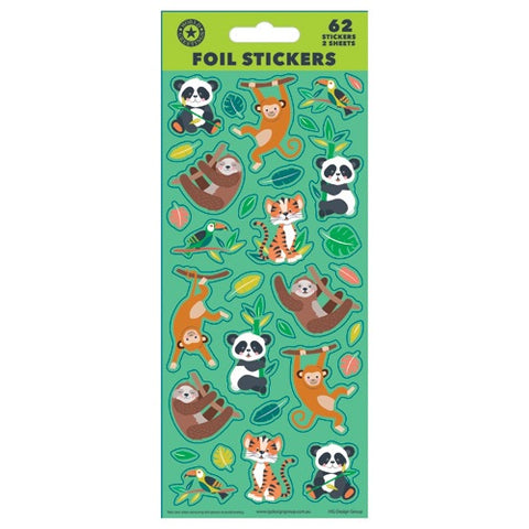 Stickers - Foil Safari Animals