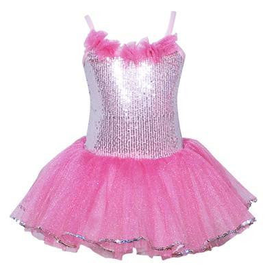 Costume - Paris Diva Sparkle Dress Light Pink (Child)