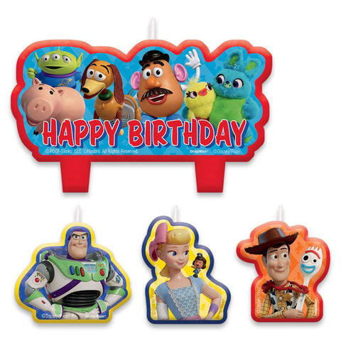 Birthday Candle Set - Toy Story 4pc