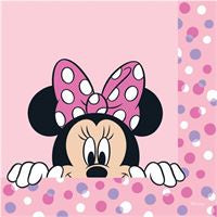 Lunch Napkins - Minnie Mouse Pack of 20