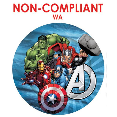 Paper Plates - Avengers Party Plates Pack of 8