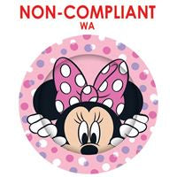 Paper Plates - Minnie Mouse Pack of 8