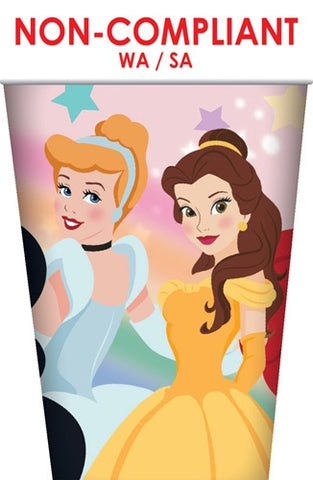 Paper Cups - Disney Princess Pack of 8
