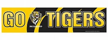 Paper Banner - AFL Richmond Go Tigers Banner