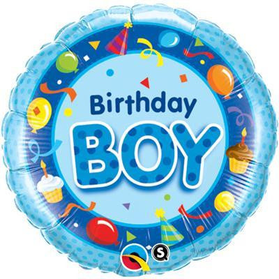 Foil Balloon 18" - Birthday Boy Party
