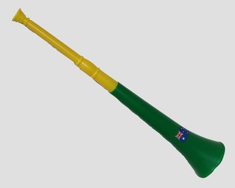 Horn - Aussie Large Collapsible (Green & Gold)