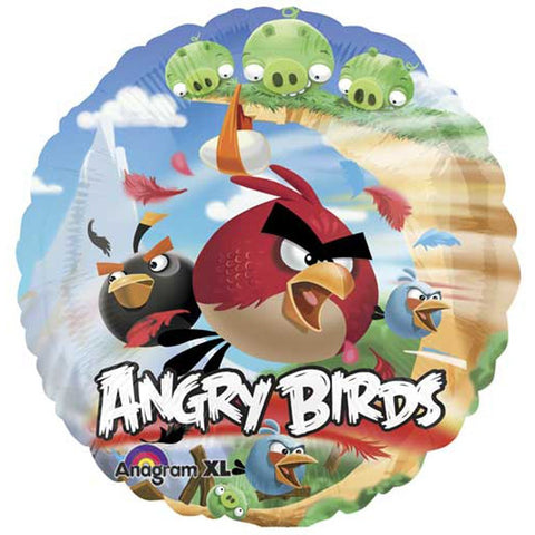 Foil Balloon 17" - Angry Birds