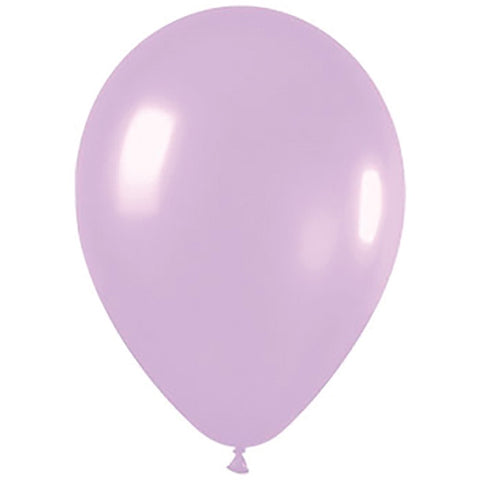 Latex Balloon 12'' - Matte Lilac 30cm Round Balloon 18pk