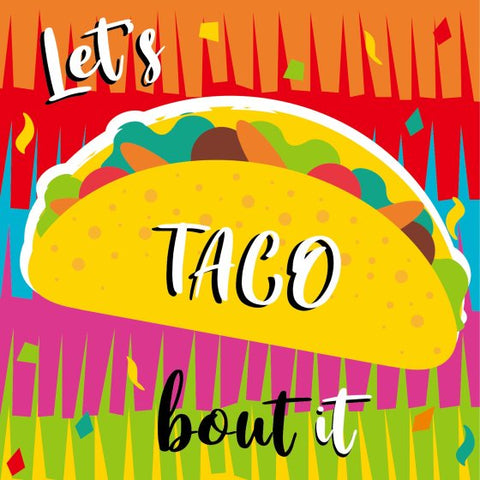 Lunch Napkins - Fiesta Taco bout a Party