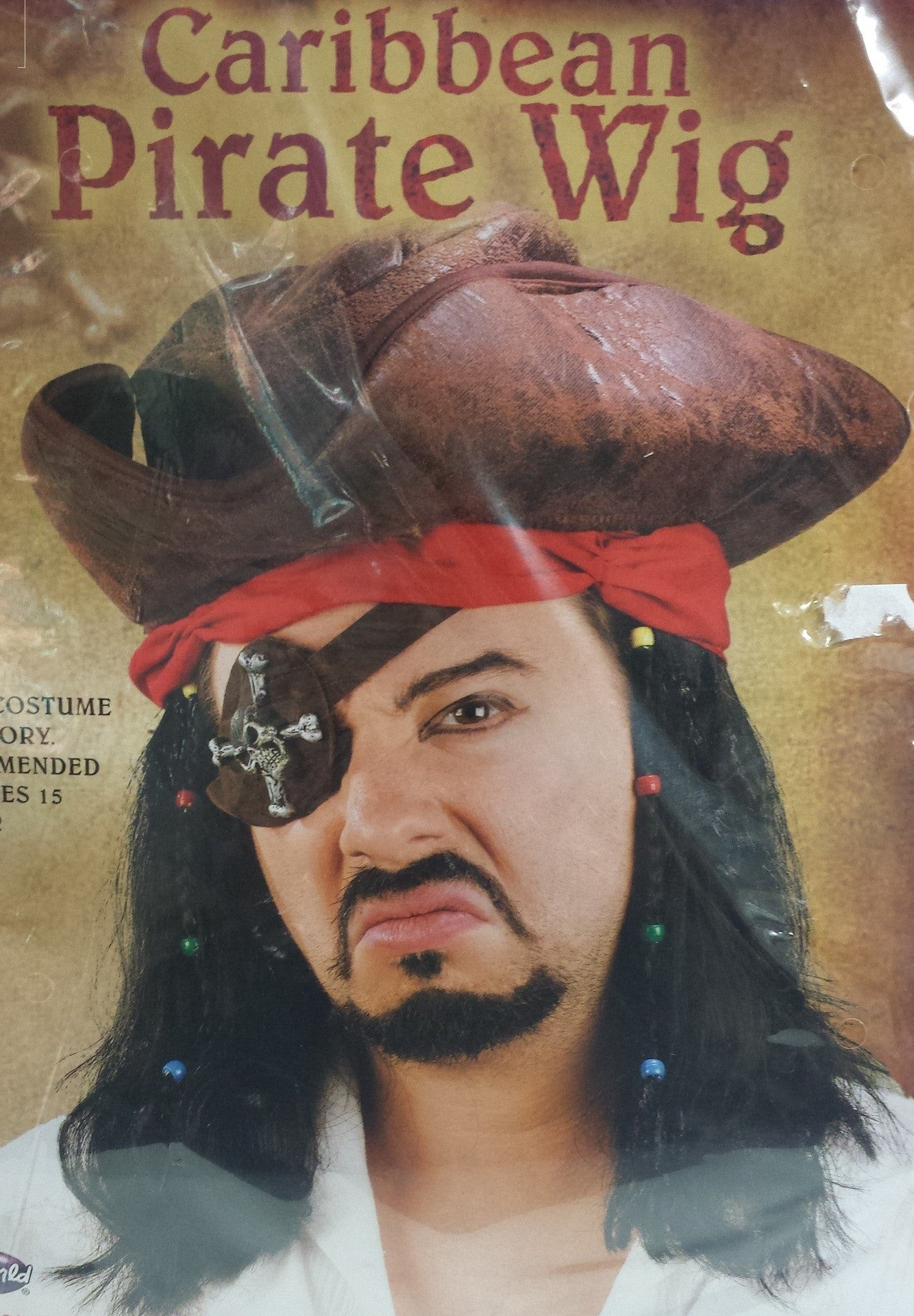 Wig - Caribbean Pirate